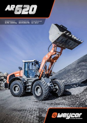Kolové nakladače weycor AR 620