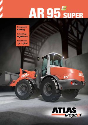 Kolové nakladače Atlas AR 95 E Super