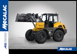 Kolové nakladače Mecalac AS1600