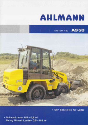 Kolové nakladače Ahlmann AS 50