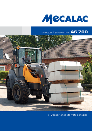 Kolové nakladače Mecalac AS 700