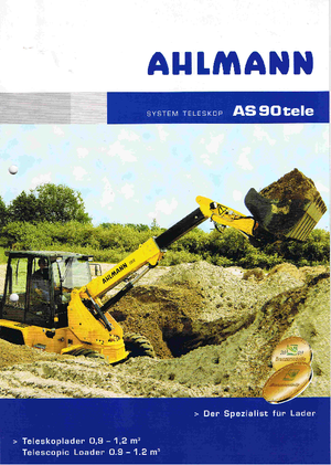 Kolové nakladače Ahlmann AS 90 tele