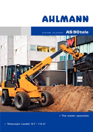 Kolové nakladače Ahlmann AS 90 tele