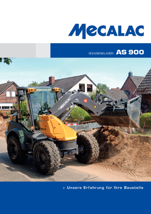 Kolové nakladače Mecalac AS 900