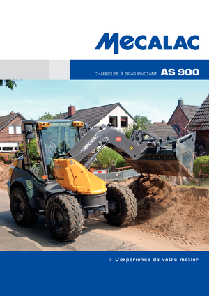 Kolové nakladače Mecalac AS 900