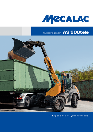 Kolové nakladače Mecalac AS 900 tele
