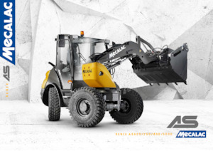 Kolové nakladače Mecalac AS1000