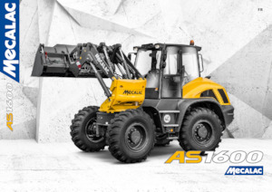 Kolové nakladače Mecalac AS1600
