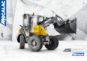 Kolové nakladače Mecalac AS600