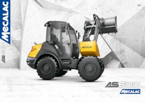 Kolové nakladače Mecalac AS600