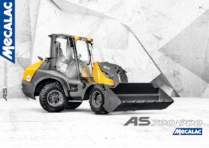 Kolové nakladače Mecalac AS700