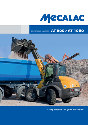 Kolové nakladače Mecalac AT 1050