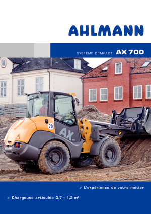 Kolové nakladače Ahlmann AX 700