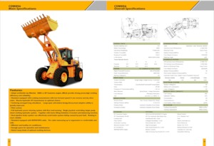 Kolové nakladače Lonking CDM856