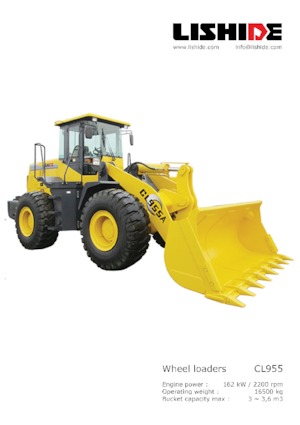 Kolové nakladače Lishide CL955A