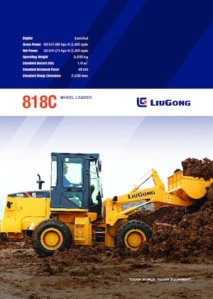 Kolové nakladače Liugong 818C 