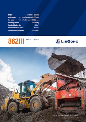 Kolové nakladače Liugong 862 