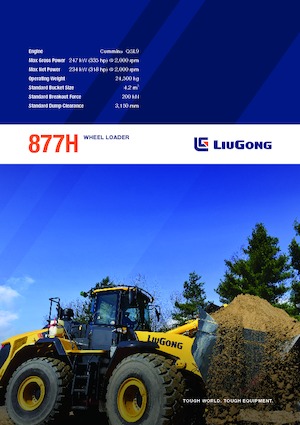 Kolové nakladače Liugong 877H