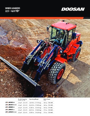 Kolové nakladače Doosan DL200-5