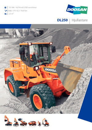 Kolové nakladače Doosan DL 250