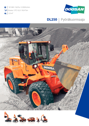 Kolové nakladače Doosan DL 250