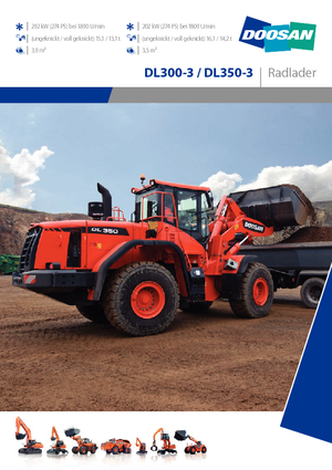 Kolové nakladače Doosan DL350-3