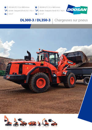 Kolové nakladače Doosan DL300-3
