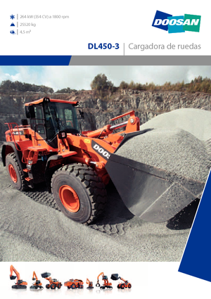 Kolové nakladače Doosan DL450-3