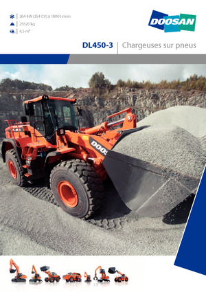 Kolové nakladače Doosan DL450-3