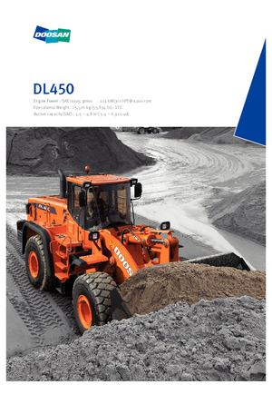 Kolové nakladače Doosan DL 450