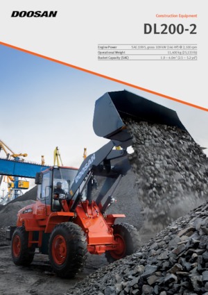 Kolové nakladače Doosan DL200-2