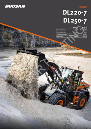 Kolové nakladače Doosan DL220-7