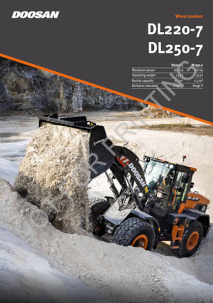 Kolové nakladače Doosan DL220-7