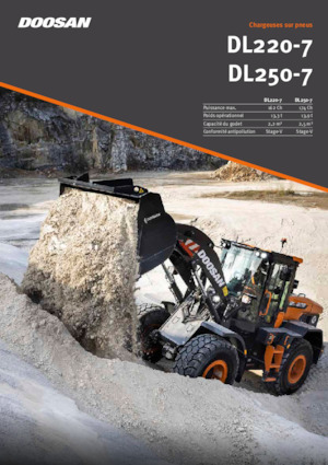 Kolové nakladače Doosan DL220-7