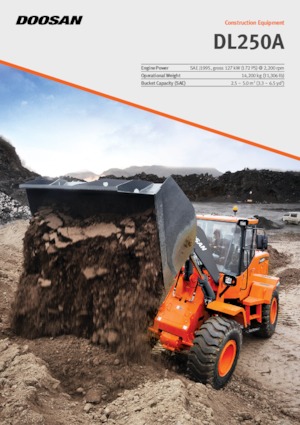 Kolové nakladače Doosan DL250A