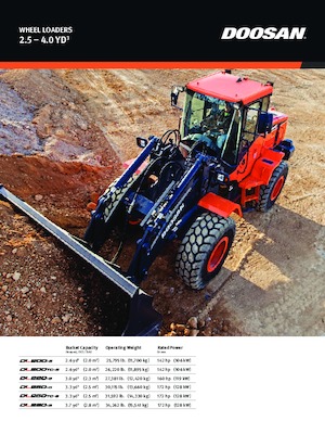 Kolové nakladače Doosan DL280-5