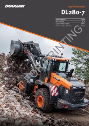 Kolové nakladače Doosan DL280-7