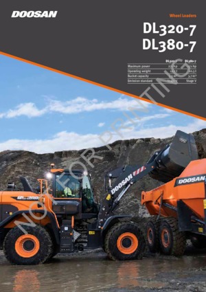 Kolové nakladače Doosan DL320-7