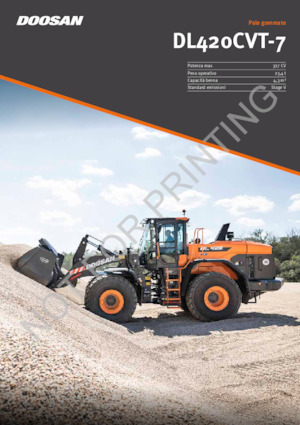 Kolové nakladače Doosan DL420CVT-7