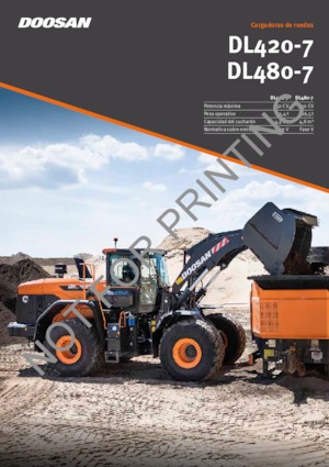 Kolové nakladače Doosan DL480-7