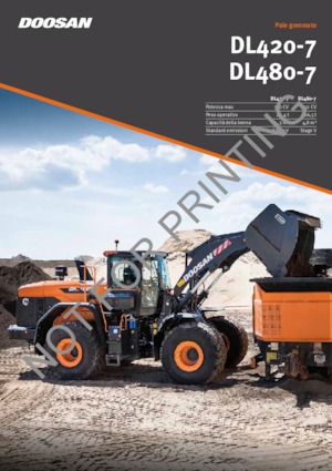 Kolové nakladače Doosan DL480-7