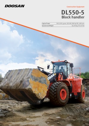 Kolové nakladače Doosan DL550-5BH