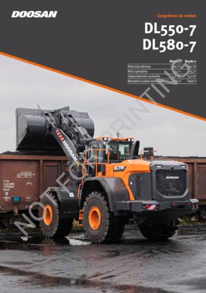 Kolové nakladače Doosan DL580-7