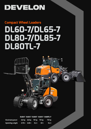 Kolové nakladače Develon DL80TL-7