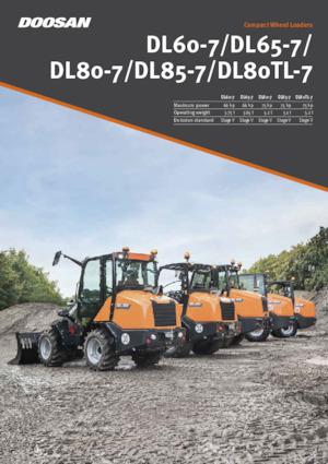 Kolové nakladače Doosan DL60-7