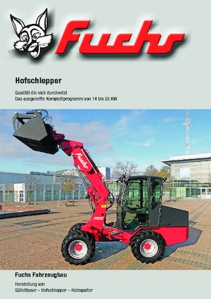 Zemědělské kolové nakladače Fuchs Yard loaders F 1100