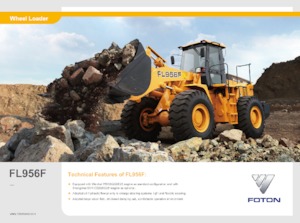 Kolové nakladače Foton Lovol FL956F-II