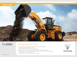 Kolové nakladače Foton Lovol FL958G-II