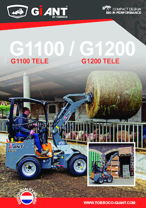 Kolové nakladače Giant G1200