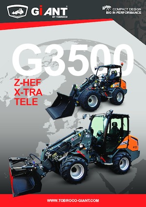 Kolové nakladače Giant G3500 Tele